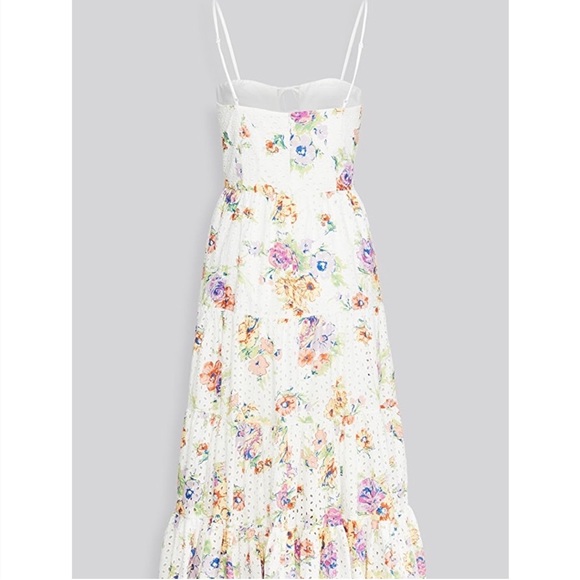 WAYF Timber Tiered Buster Midi Floral Dress - Size Small - Picture 4 of 12